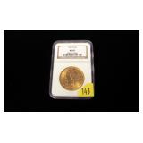 1904-S $20 Gold Liberty Double Eagle, NGC slab
