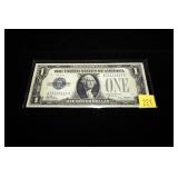 $1 Funny Back silver certificate, series of 1928