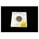1859 Indian Head cent
