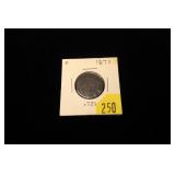 1871 U.S. 2-cent piece, better date