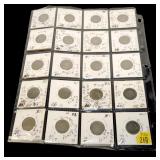 20- Liberty Head nickels