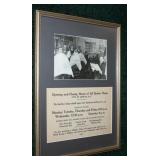 5.5" x 8" Barbershop photo with notice of opening