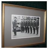 6.5" x 10" photo of Geneva NY police