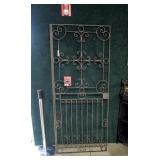 32" Victorian iron door