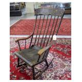 Stenciled rocker