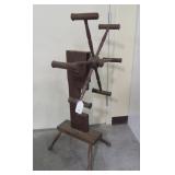 Primitive yarn winder