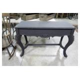 Painted vintage French console table
