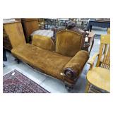 Victorian Eastlake fainting couch