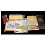 Lot, misc paper: 1937 Great Lakes Expodition,
