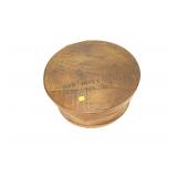 Ray Doty, Naples NY wooden cheese box with lid