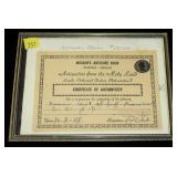 Roman coin with Certificate of Authenticity