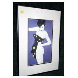 Reprint 14" x 20" "Polka Dot Dress" by Napel
