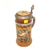 9" German beer stein, J.W.R. 866