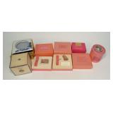 Lot, Estee Lauder porceialn picture frames,