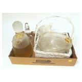 Lot, large Estee Lauder perfume jars/decanters