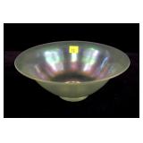 8" Verre de soie bowl, No. 2851, 3"H.