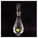 10.25" Steuben Teardrop decanter No. 7736, Samuel