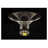 4 5/8" Steuben Bouquet footed bowl No. 7895,
