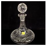 10" Waterford crystal decanter, signed