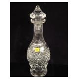 13" Waterford decanter, signed