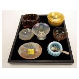 Lot of seven assorted salts