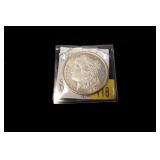 1880 Morgan dollar, AU
