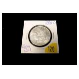 1881-O Morgan dollar, gem BU