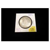 1889 Morgan dollar, gem BU