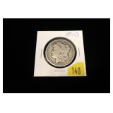 1891-O Morgan dollar