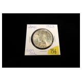 1923 Peace dollar, gem BU