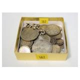 Lot, foreign silver coins