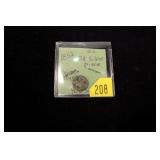 1852 silver U.S. 3-cent piece