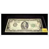 $100 Federal Reserve note, series of 1934