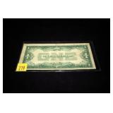 $1 Funny Back silver certificate, series of 1928A