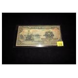 1911 Bank of Bolivia 5-cinco note