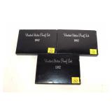 3- 1982 U.S. Proof sets