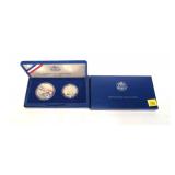 1986 Liberty commemorative 2-pc. set