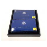 2- 1986 Liberty commemorative 2-pc. sets
