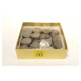 80- Buffalo nickels, mixed dates