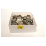 133- Buffalo nickels, mixed dates