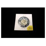 1945-D Washington quarter, uncirculated