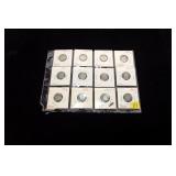 12- Roosevelt Proof dimes 1980-S - 1987-S