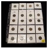 Lot, Canadian small cents 1920-1936, 24 pcs.