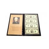 $2 Federal Reserve notes, series of 2003A, uncut
