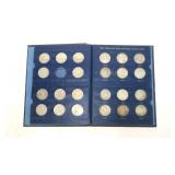 32- Partial set of Franklin half dollars,