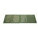 Partial set of Jefferson nickels, including