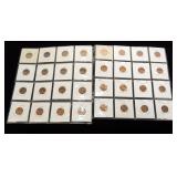Lot, Lincoln Memorial cents, some Proofs and