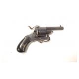 Liege Belgium .32 Cal. Pinfire revolver, 2 1/8"