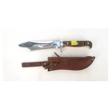 Puma WHite Hunter knife with sheath