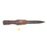 German WWII K98 knife/bayonet with scabbard